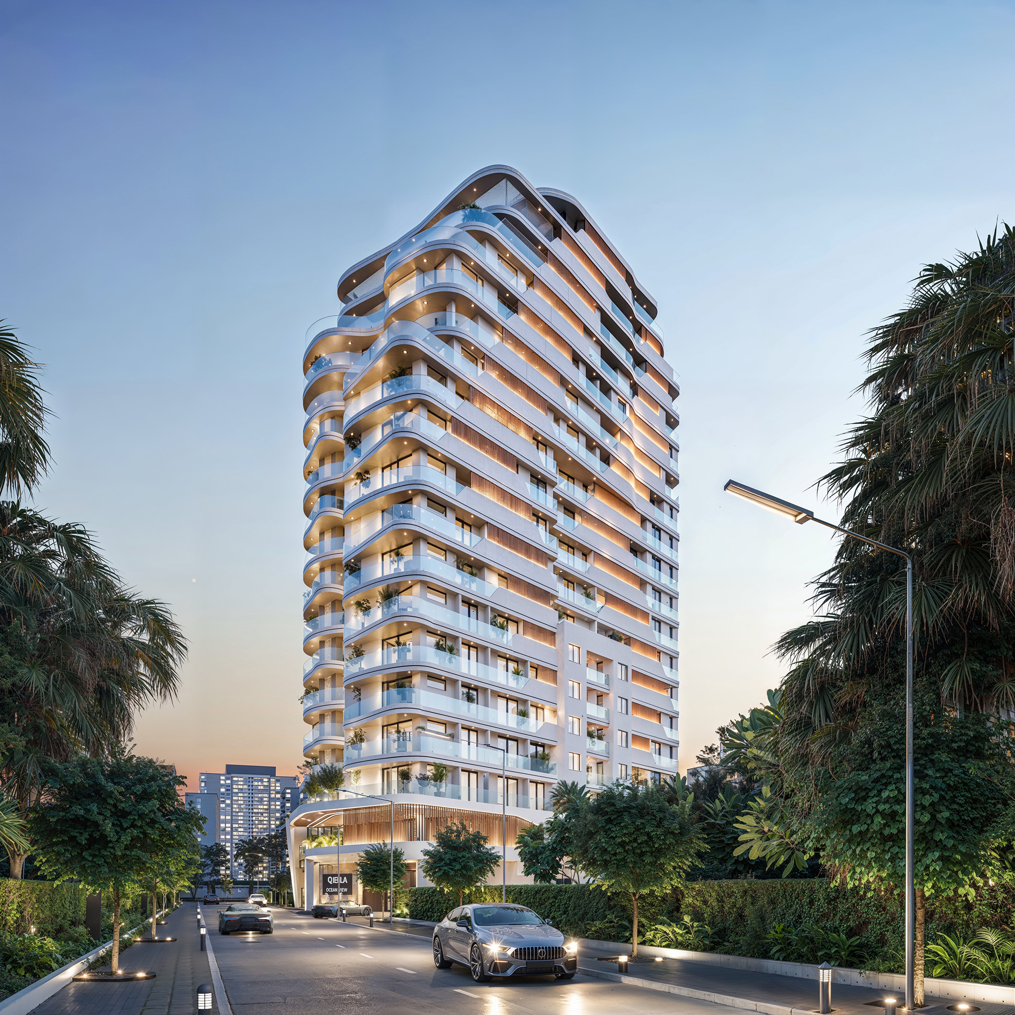 Qibla Ocean Modern Apartment